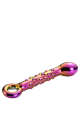 Dt21833 скляний фалоімітатор Dream Toys GLAMOUR GLASS RIBBED G-SPOT DILDO