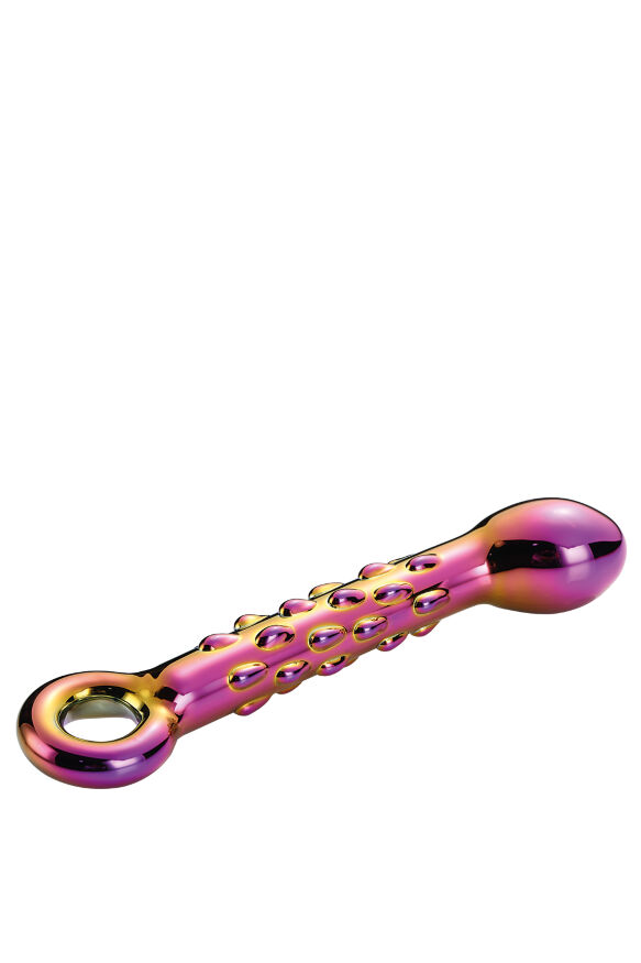 Dt21833 скляний фалоімітатор Dream Toys GLAMOUR GLASS RIBBED G-SPOT DILDO