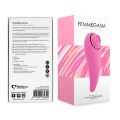 Пульсатор для клітора плюс вібратор FeelzToys - FemmeGasm Tapping &amp; Tickling Vibrator Pink