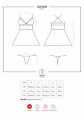 Изысканный бэбидолл "Obsessive 838" (Цвет: Черный, Размер: L/XL)