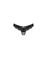 Напівпрозорі трусики з підвіскою Obsessive Ivannes panties black 2XL/3XL, чорні
