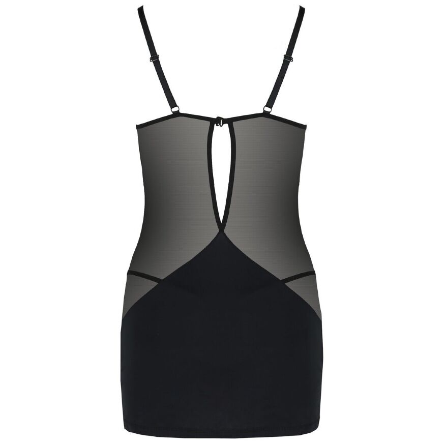 Пеньюар LUMIA CHEMISE black S/M - Passion