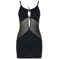 Пеньюар LUMIA CHEMISE black S/M - Passion