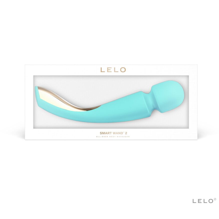 Вибромассажер - для всего тела, 30.4х6 см LELO Smart Wand 2 Large Aqua