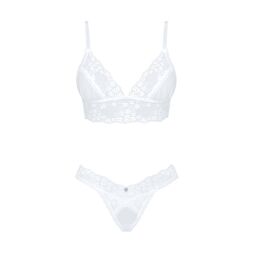 Еротичний комплект Obsessive Heavenlly 2-pcs set M/L, бюстгальтер і танга