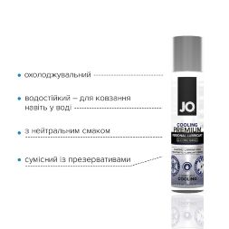 Охлаждающий лубрикант на силиконовой основе System JO PREMIUM - COOLING (30 мл)