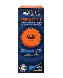 Презервативы MyONE Extra Wide & Long10 шт, картонная коробка
