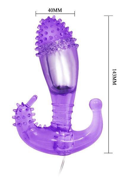 Вибро-стимулятор точки G Baile- Super Strong Vibrator, BI-014037