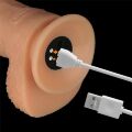 Товстий реалістик з вібрацією - LoveToy Vibrating Power Basics Cock 9.5"