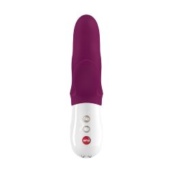 Вибратор-кролик Fun Factory MISS BI grape/white, 2 независимых мотора, диаметр 4,2 см