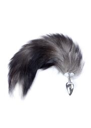 Анальная пробка хвост - Fox Tail 2XL - Black