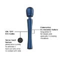 Вібромасажер Manwan MAN.WAND EDGY Stellar Blue
