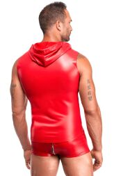 Мужской жилет с капюшоном Noir Handmade H096 Ignite hooded vest S