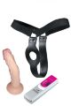 Вибромассажер харнес LOVERS LUST STRAP ON PENIS WITH VIB.
