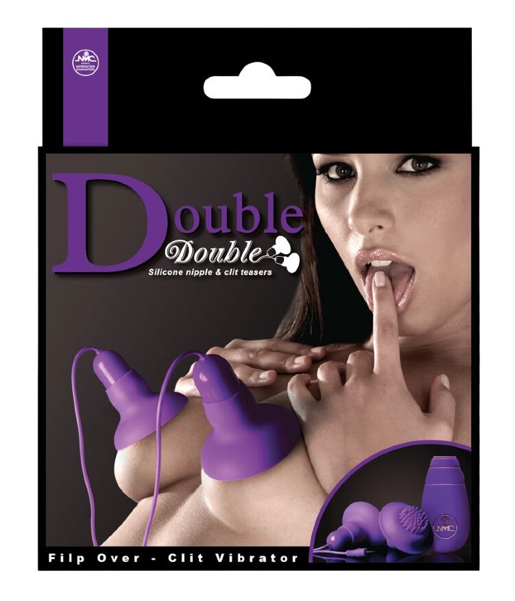 Вібропомпи для стимуляції сосків Double Double Nipple and Clitoris Stimulators