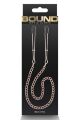 Зажимы для сосков - Bound Nipple Clamps Dc3 Rose Gold
