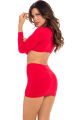 Комплект STOP &amp; STARE 2PC SKIRT SET RED, S/M