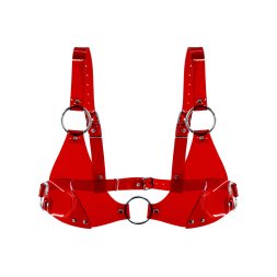 Ліф класичний Feral Feelings - Bikini Top Red Trasparent