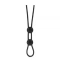 T331085 Регулируемое эрекционное кольцо STAY HARD DOUBLE LOOP BLACK