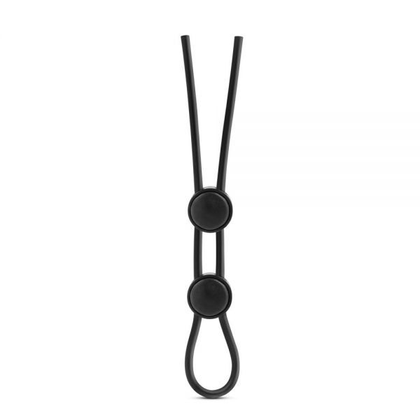 T331085 Регулируемое эрекционное кольцо STAY HARD DOUBLE LOOP BLACK