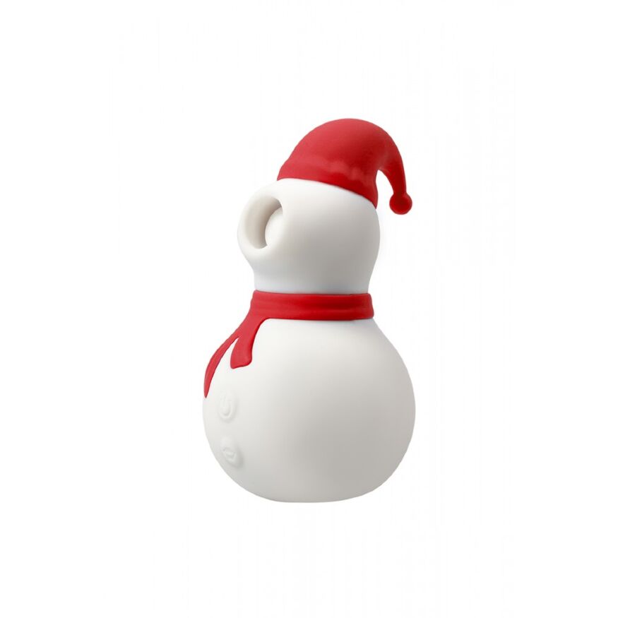 Вакуумный стимулятор клитора Снеговик Chisa Snowman Blue