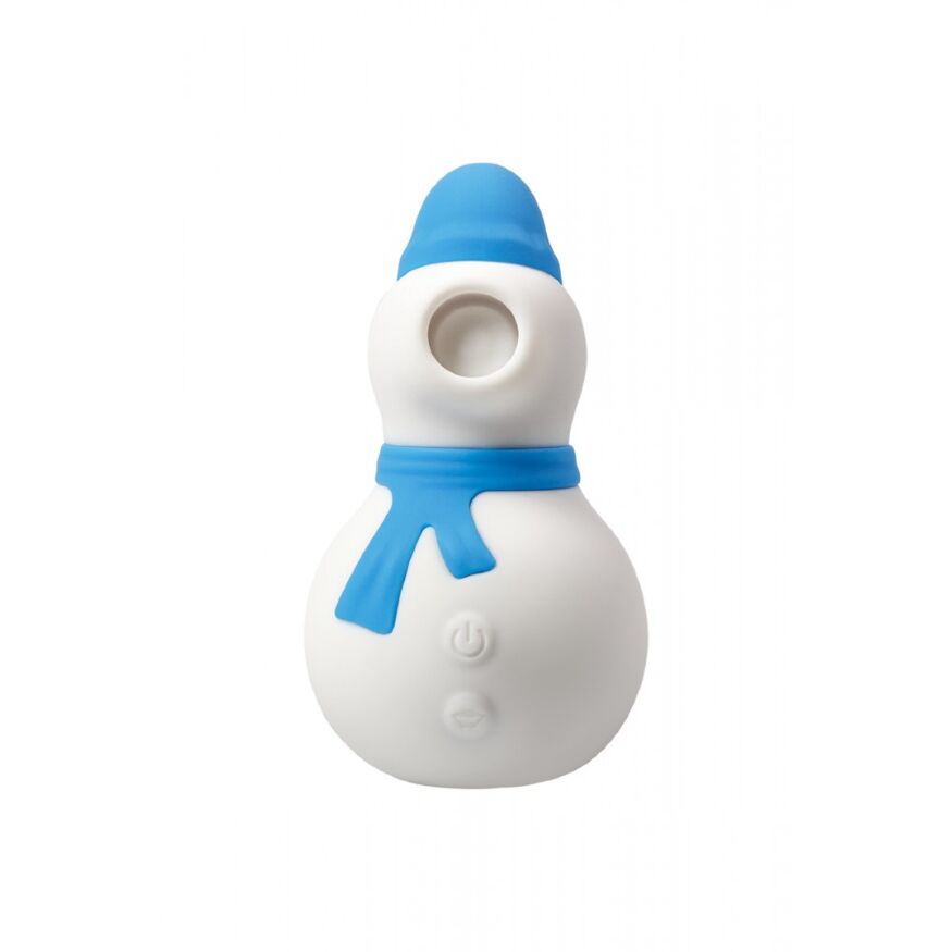 Вакуумный стимулятор клитора Снеговик Chisa Snowman Blue