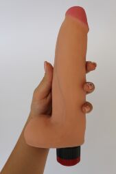 Вибратор EGZO Ciberskin V002 ( 20 см х 4,7 см )
