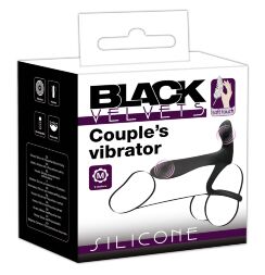 Вібратор - насадка для пар - Black Velvets Couple's Vibrator
