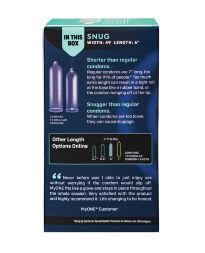 Презервативи MyONE Snug Розмір 49Д, 10 шт