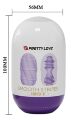 Мастурбатор яйцо Pretty Love - Smooth Stripes Cupid-X, BI-014931-3