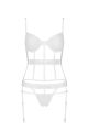 Корсет KYOUKA CORSET white S/M - Passion