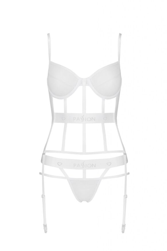 Корсет KYOUKA CORSET white S/M - Passion