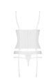 Корсет KYOUKA CORSET white S/M - Passion