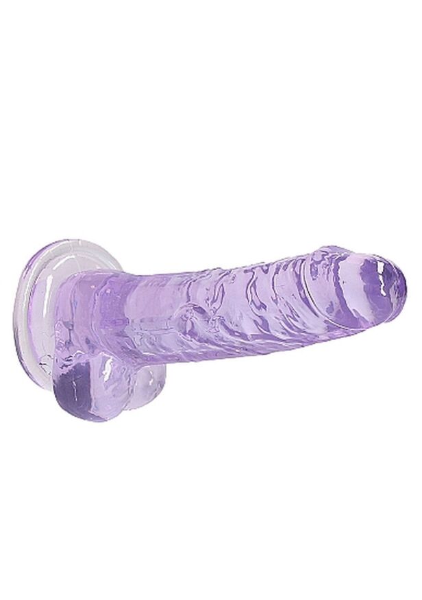 Фалоімітатор невеликого розміру - Realrock Dildo 7" Purple