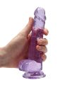 Фалоімітатор невеликого розміру - Realrock Dildo 7" Purple