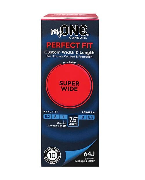 Презервативы MyONE Super Wide 10 шт, картонная коробка