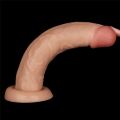Большой реалистичный вибратор - LoveToy Vibrating Power Basics Cock 10"