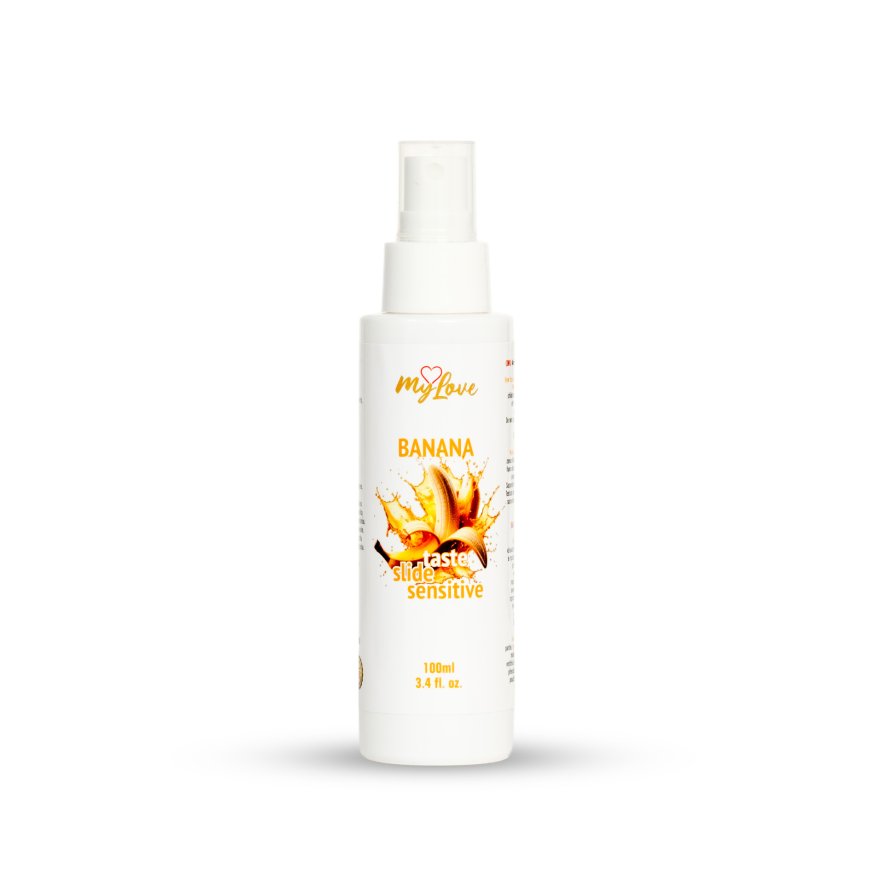 Интимный гель-лубрикант - MyLove Taste Slide Sensitive Banana, 100 мл