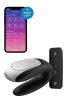 Вибратор для пар с фирменным пультом управления Satisfyer DOUBLE FUN BLACK