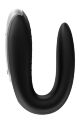 Вибратор для пар с фирменным пультом управления Satisfyer DOUBLE FUN BLACK