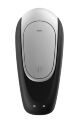 Вибратор для пар с фирменным пультом управления Satisfyer DOUBLE FUN BLACK