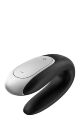 Вибратор для пар с фирменным пультом управления Satisfyer DOUBLE FUN BLACK