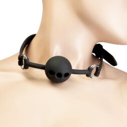 Кляп Punishment - Silicone Ball Gag  -  Black