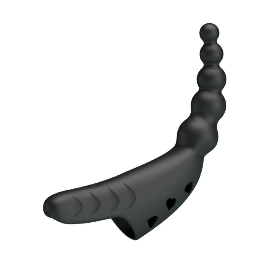 Вібратор на палець Pretty Love Honey Finger, чорний, 12,2 × 2,1 см