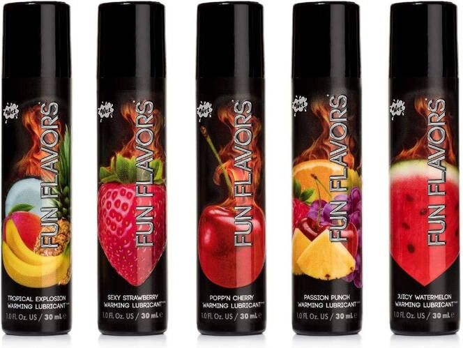 Розігрівач лубрикант Wet Fun Flavors Tropical Fruit Explosion (мультифрукт) 89 мл