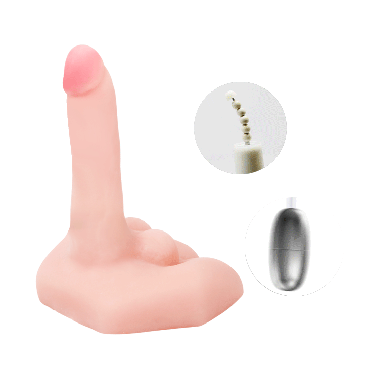 Вібратор - Mr.Big Vibrating &amp; Rotating Cock Flesh