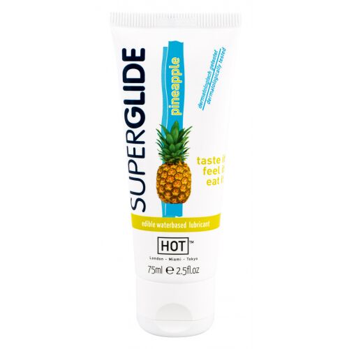 Съедобный лубрикант на водной основе Superglide Pineapple, 75 мл