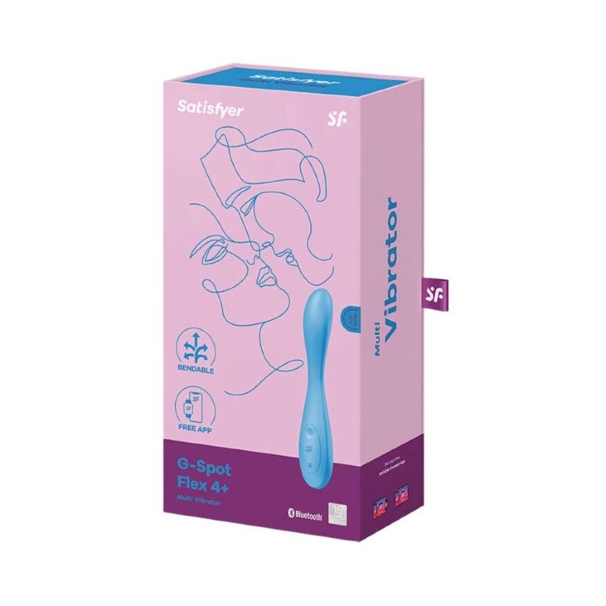 Универсальный смарт-вибратор Satisfyer G-Spot Flex 4, гибкий ствол с фиксацией положения
