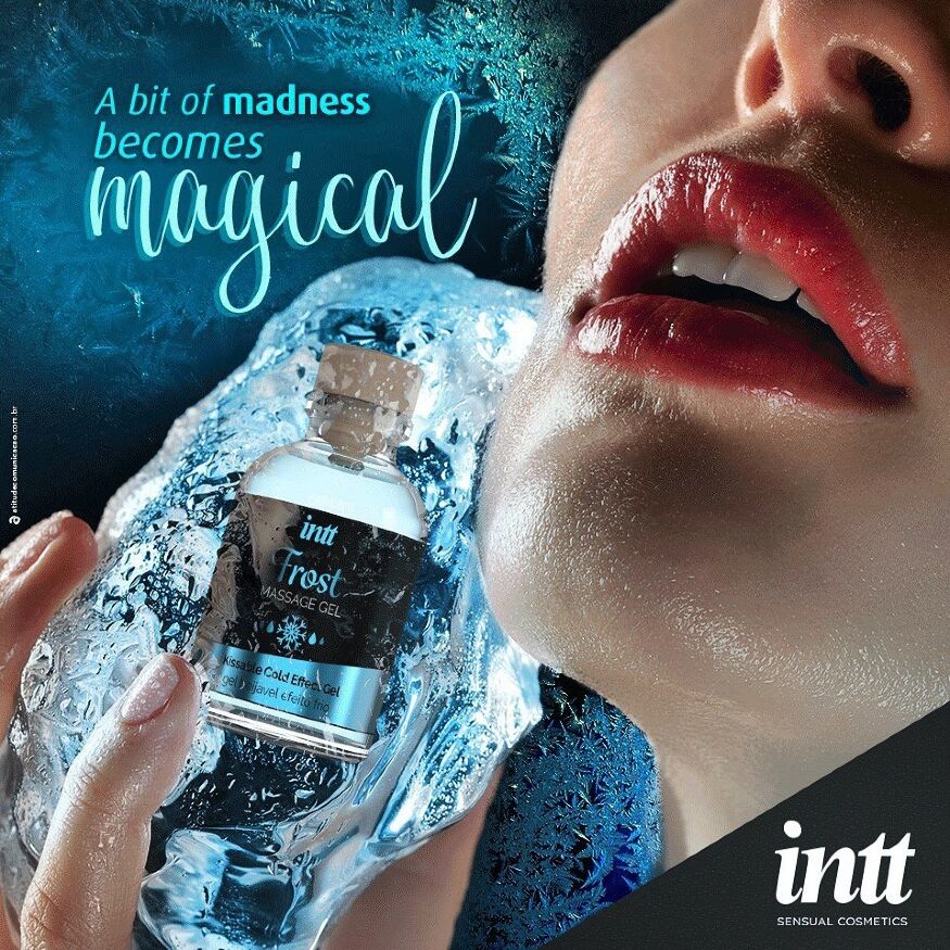 Съедобный массажный гель для интимных зон Intt Cold Effect Frost (30 мл)