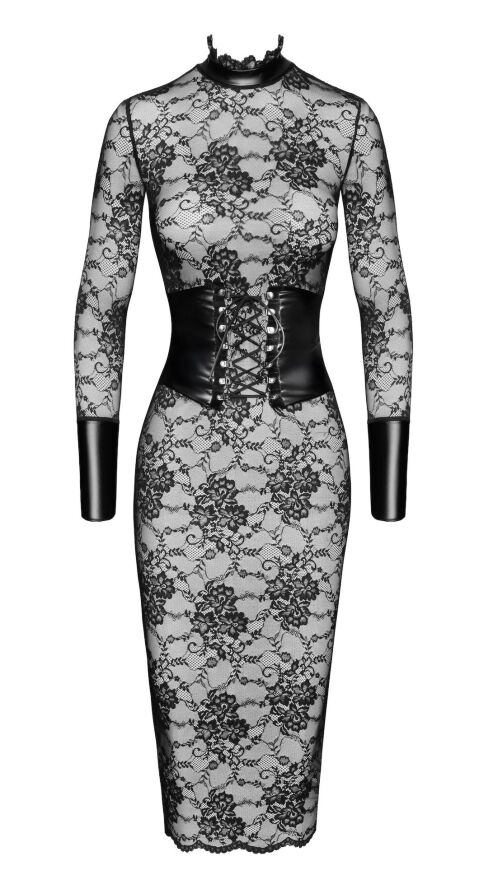 Платье Noir Handmade F375 Noirelle Lace Corset Midi dress XS